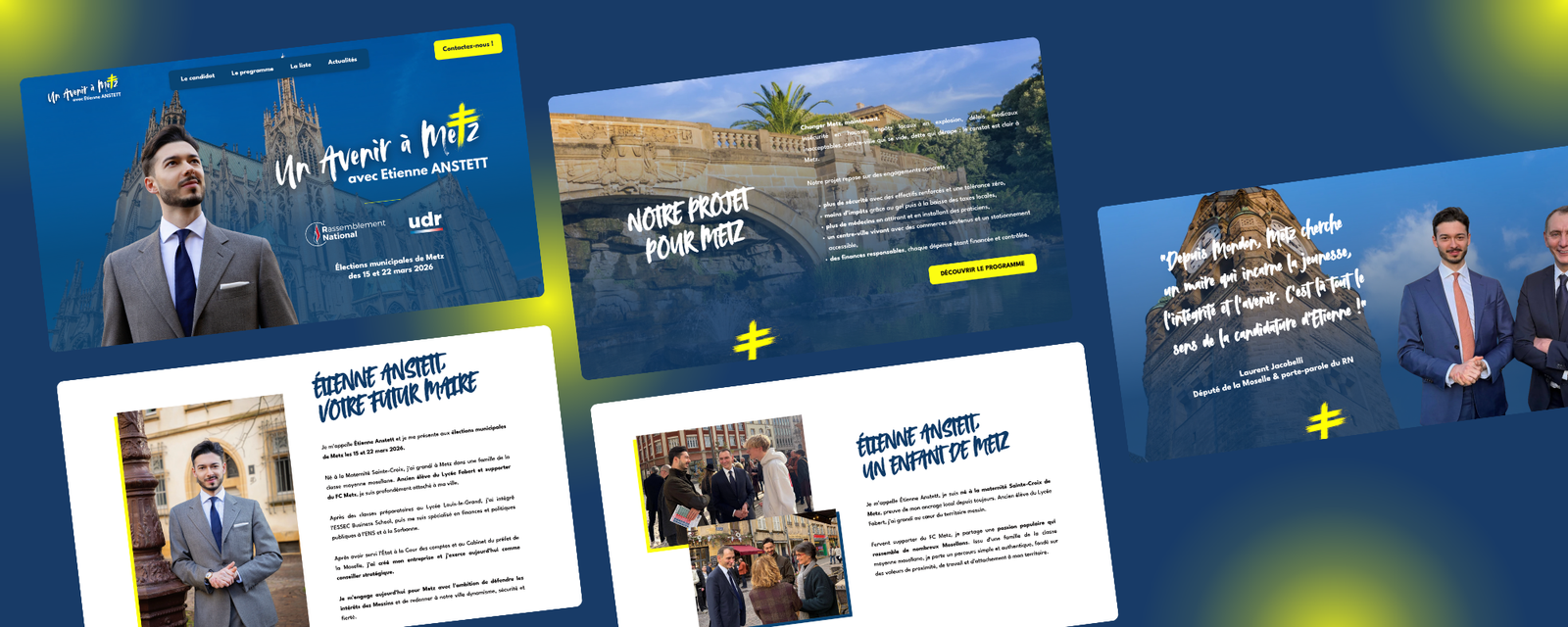 Site vitrine d Étienne Anstett - Créé par Rémy KUBITZ - CAPAGE